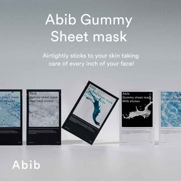 [Abib] Gummy sheet mask Madecassoside sticker 27ml (10pcs)