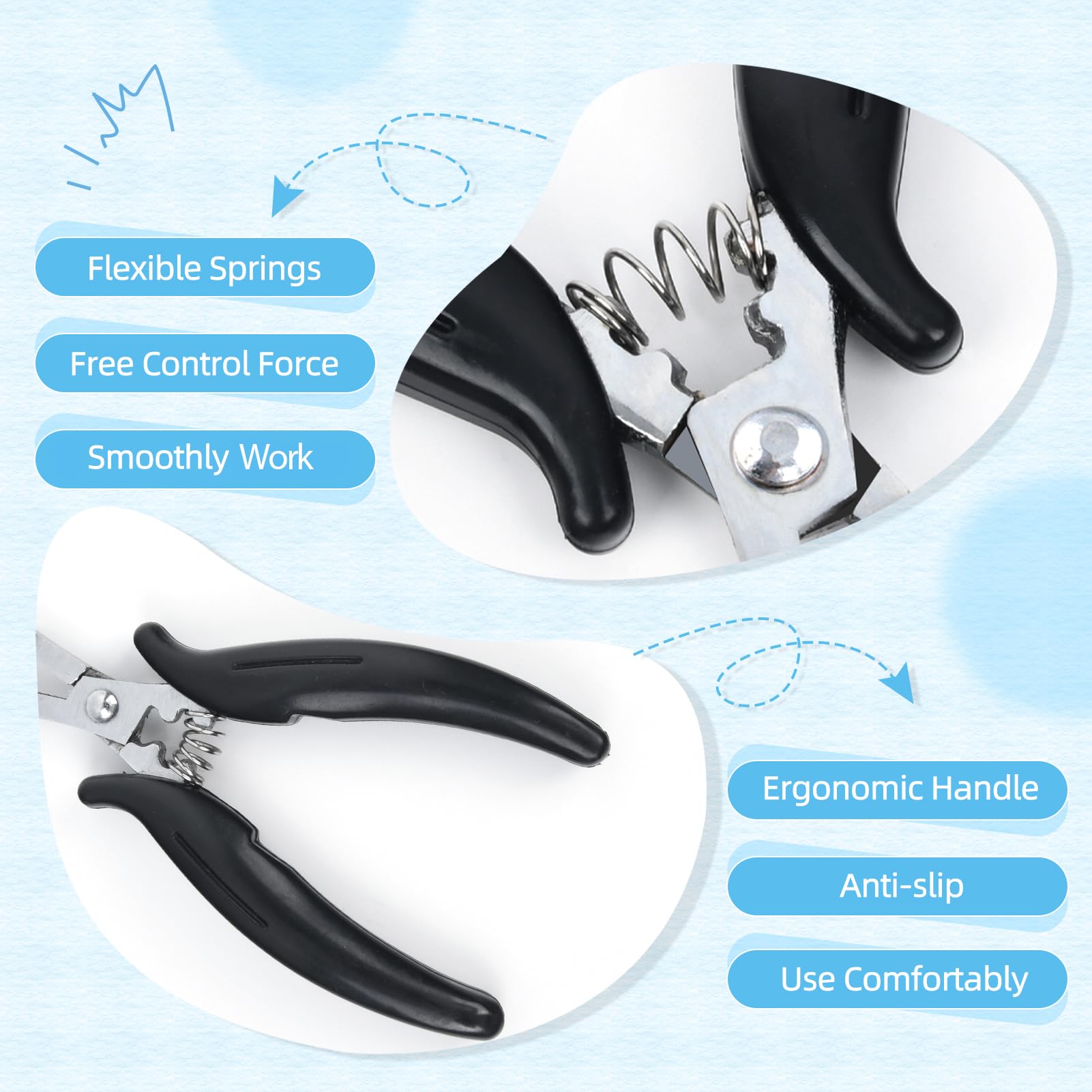 Neitsi Fusion Bond Crusher Tool For Keratin Hair Extensions