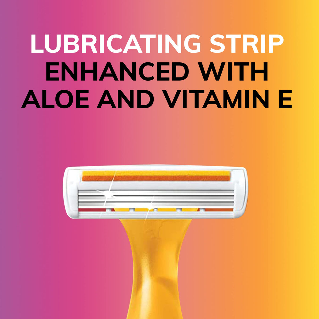 BIC Soleil Color Collection 3-Blade Disposable Razors for Women, 10-Count