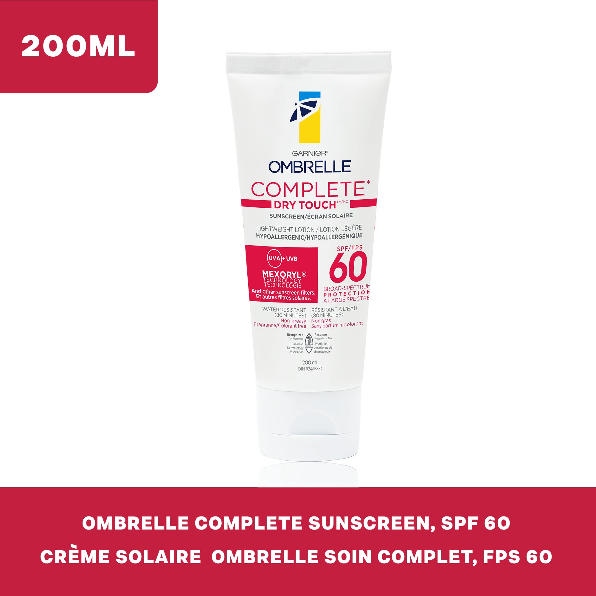Garnier Ombrelle Complete Sensitive Advanced Spf 60 200 Ml
