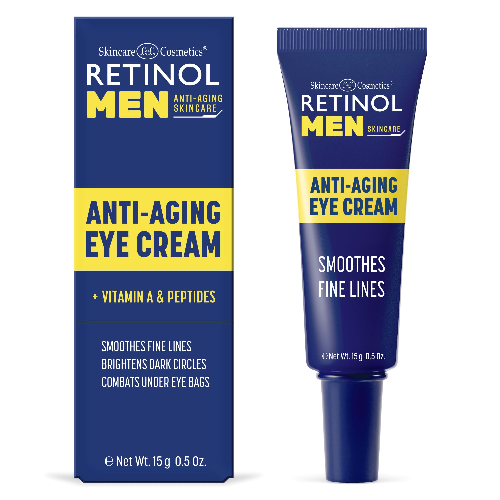 Retinol Eye Cream for Men, 0.5 Ounce
