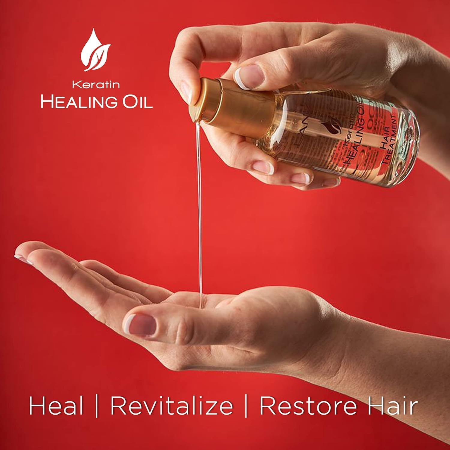 Lanza Keratin Healing Oil Treatment 3.4 Ounces
