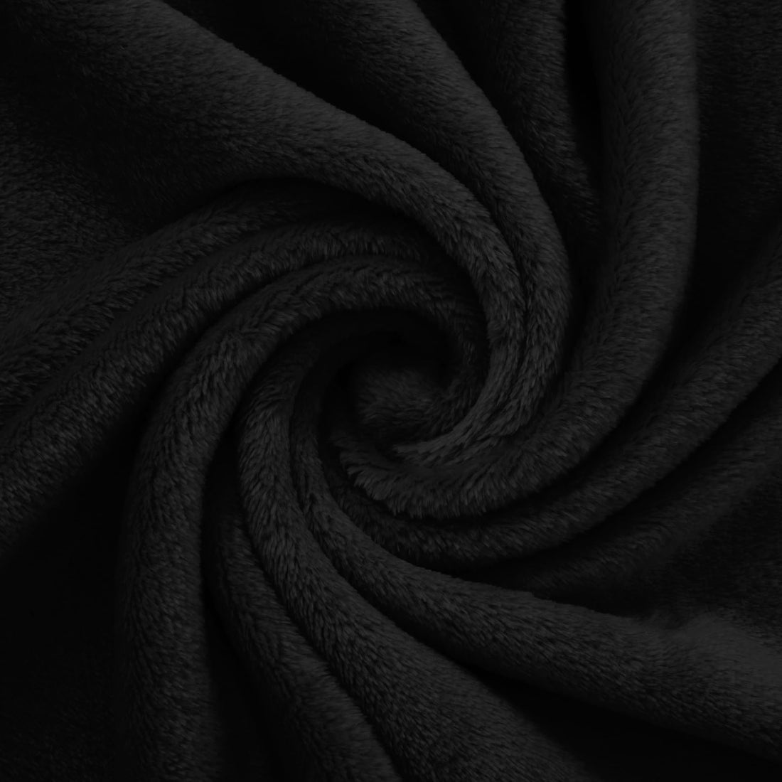Pro Goleem Fleece Baby Blanket with 2 Inch Satin Trim Soft Anti-Static Plush Blanket for Boys and Girls Christmas Baby Gifts for Babies Black 30''x40''
