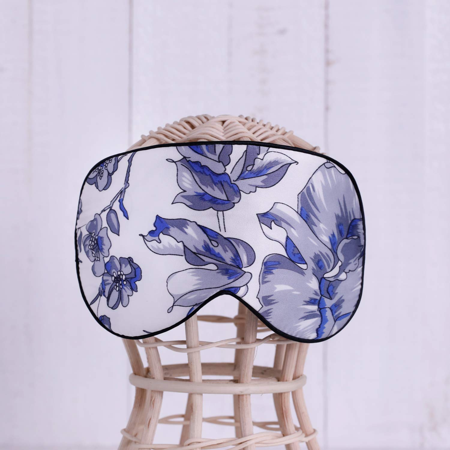 Maxfeel 100% Pure Silk Eye Mask Sleep Eye Mask Eye Cover Eyeshade Sleeping Eye Mask Printed Colors (#11) by Maxfeel