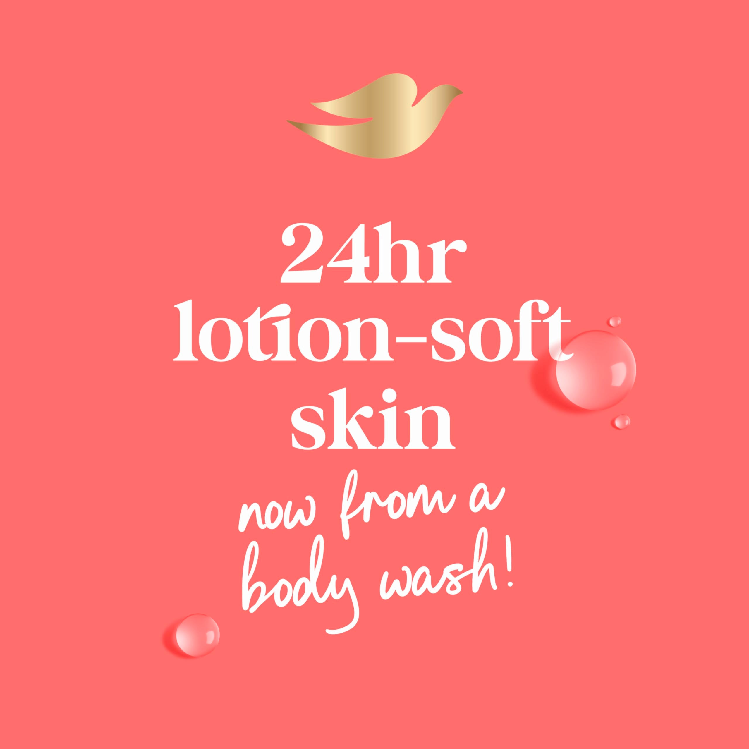 Dove Body Wash Rebalance White Peach & Rice Milk For 24hr Lotion-Soft Skin Moisturizing Skin Cleanser with No Sulfates No Parabens 30.6 oz