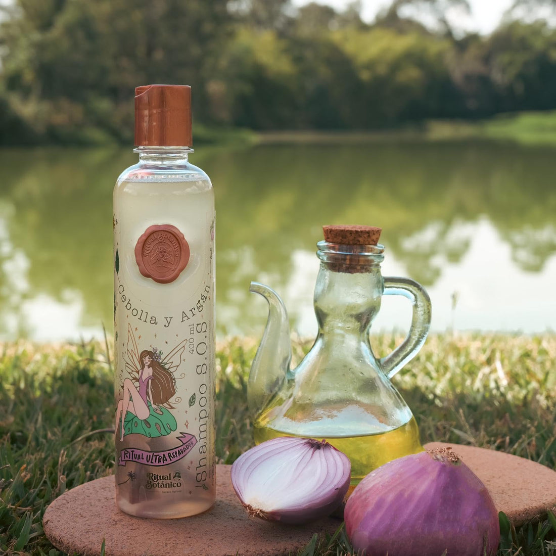 Ritual Botanico Ultra Reparador S.O.S Shampoo con Cebolla y Argán | Tratamiento Intensivo Plex con Banano, Aguacate - Kit Colombiano