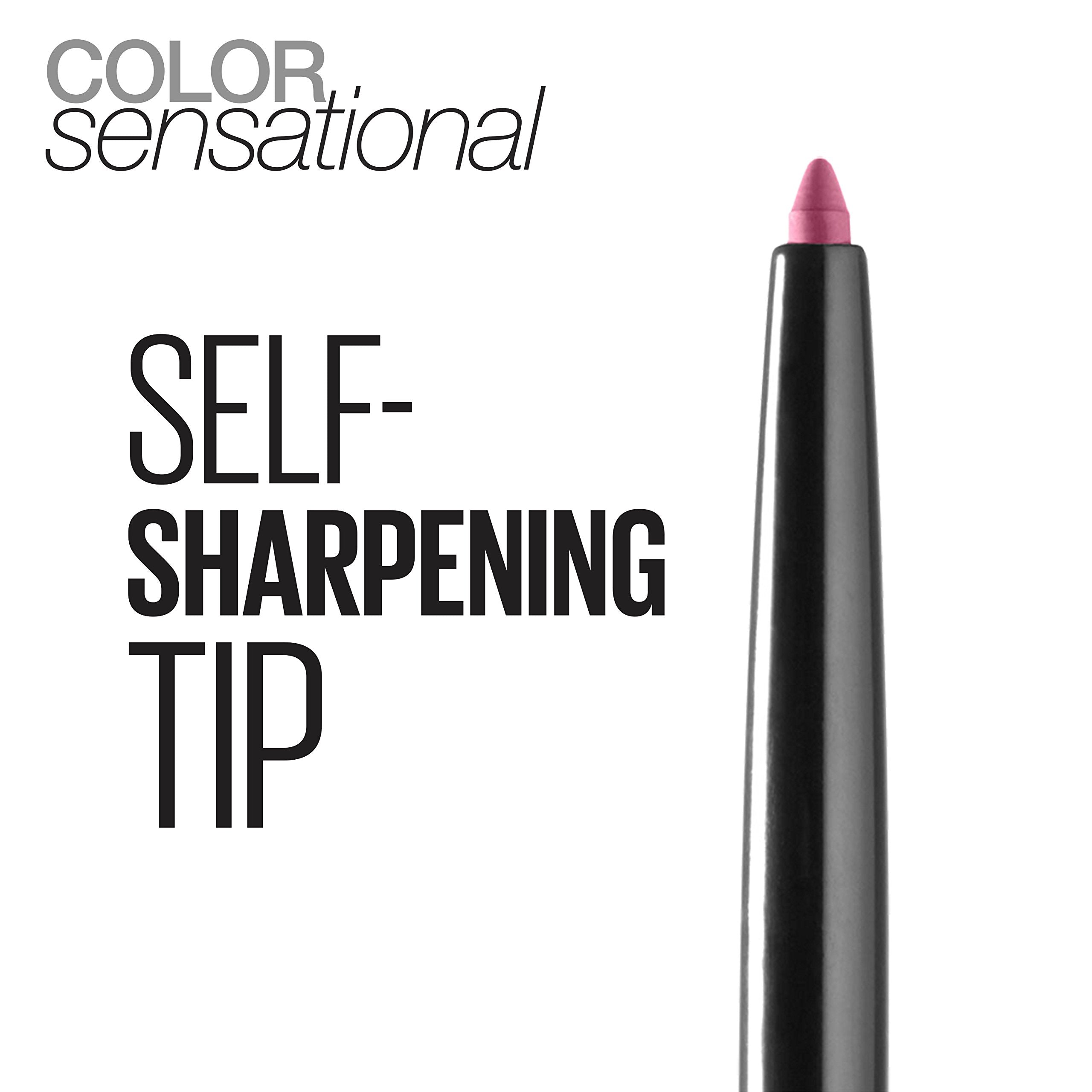 Maybelline New York Color Sensational Shaping Lip Liner Makeup, Pink Wink, 0.01 oz.