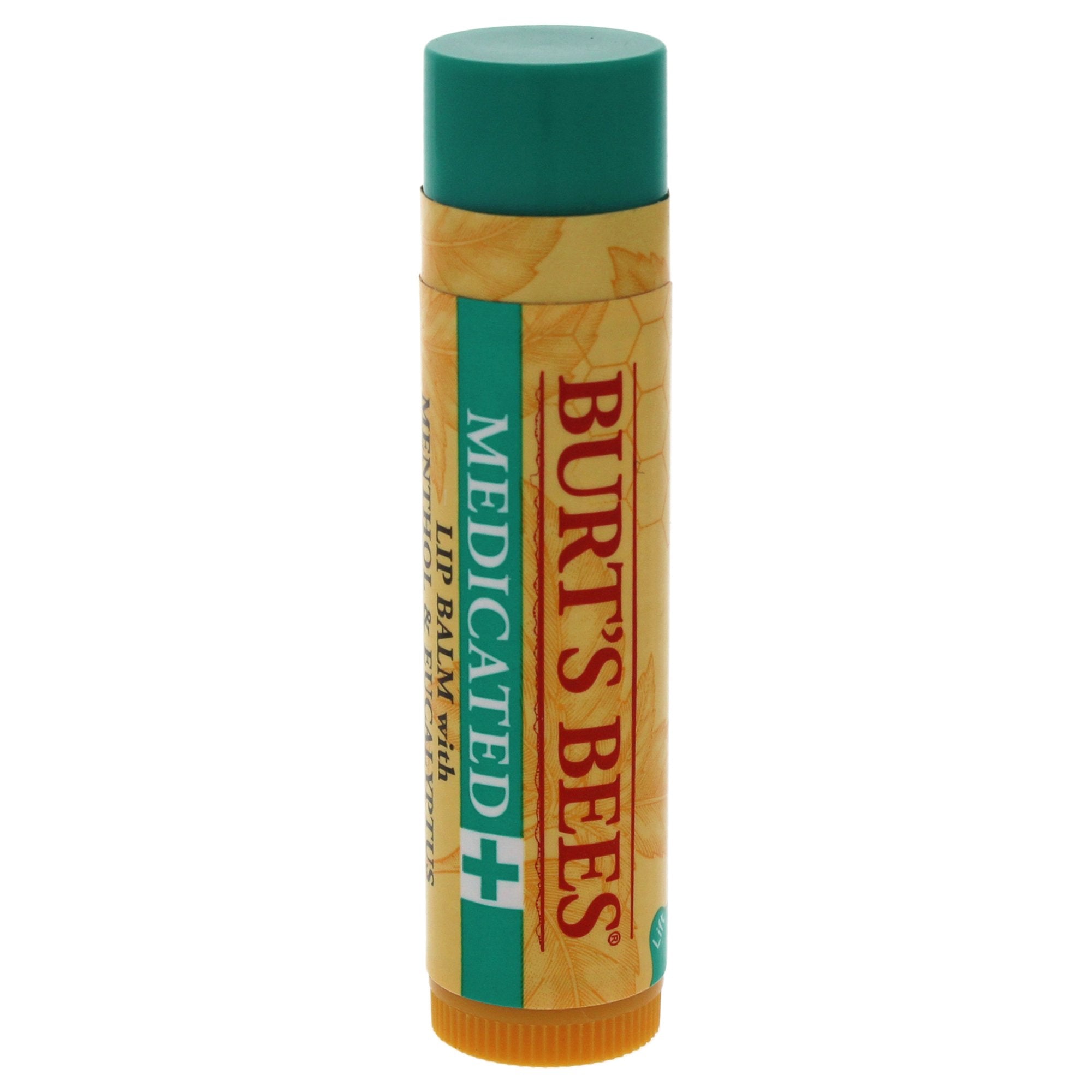 Medicated Moisturizing Lip Balm by Burts Bees for Unisex - 0.15 oz Lip Balm