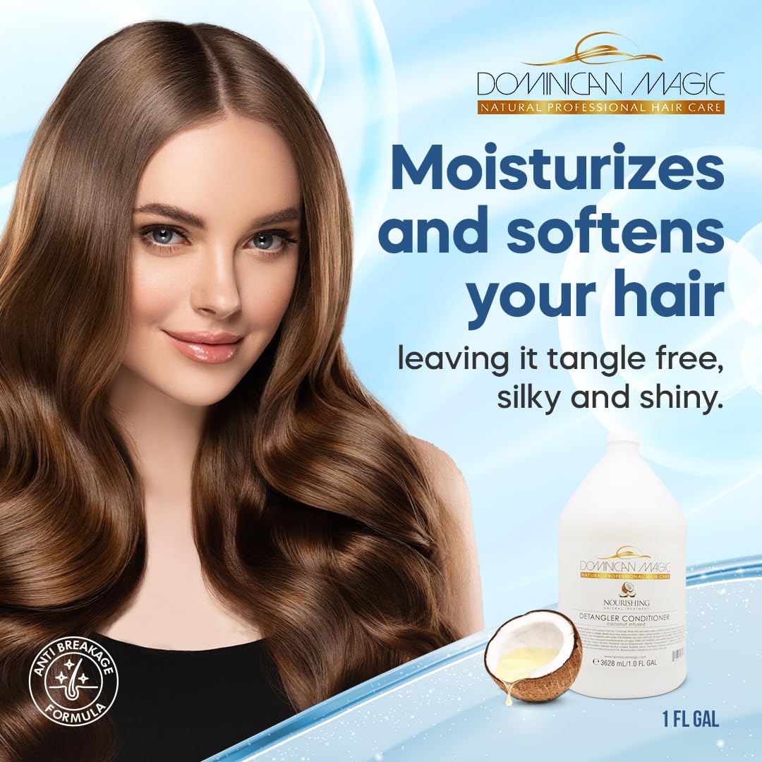 DOMINICAN MAGIC COCONUT DETANGLER CONDITIONER 1gal