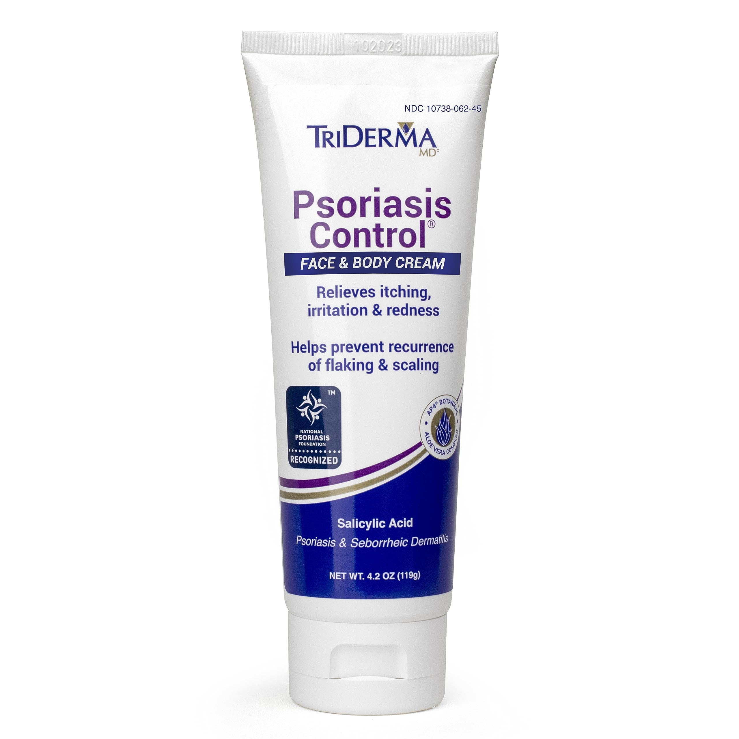 TriDerma Psoriasis Control Face and Body Cream, 4.2 Ounces