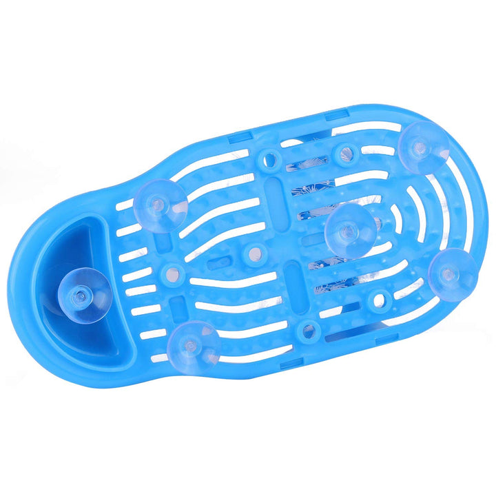 Magic Foot Scrubber Feet Cleaner Brush for Shower Spas Massage Slipper Exfoliating Foot Cleaning Brush 1 Pair