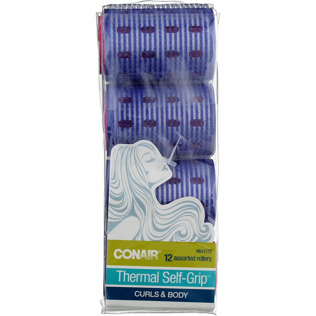 Conair Thermal Self Grip Size, 4 Ounce