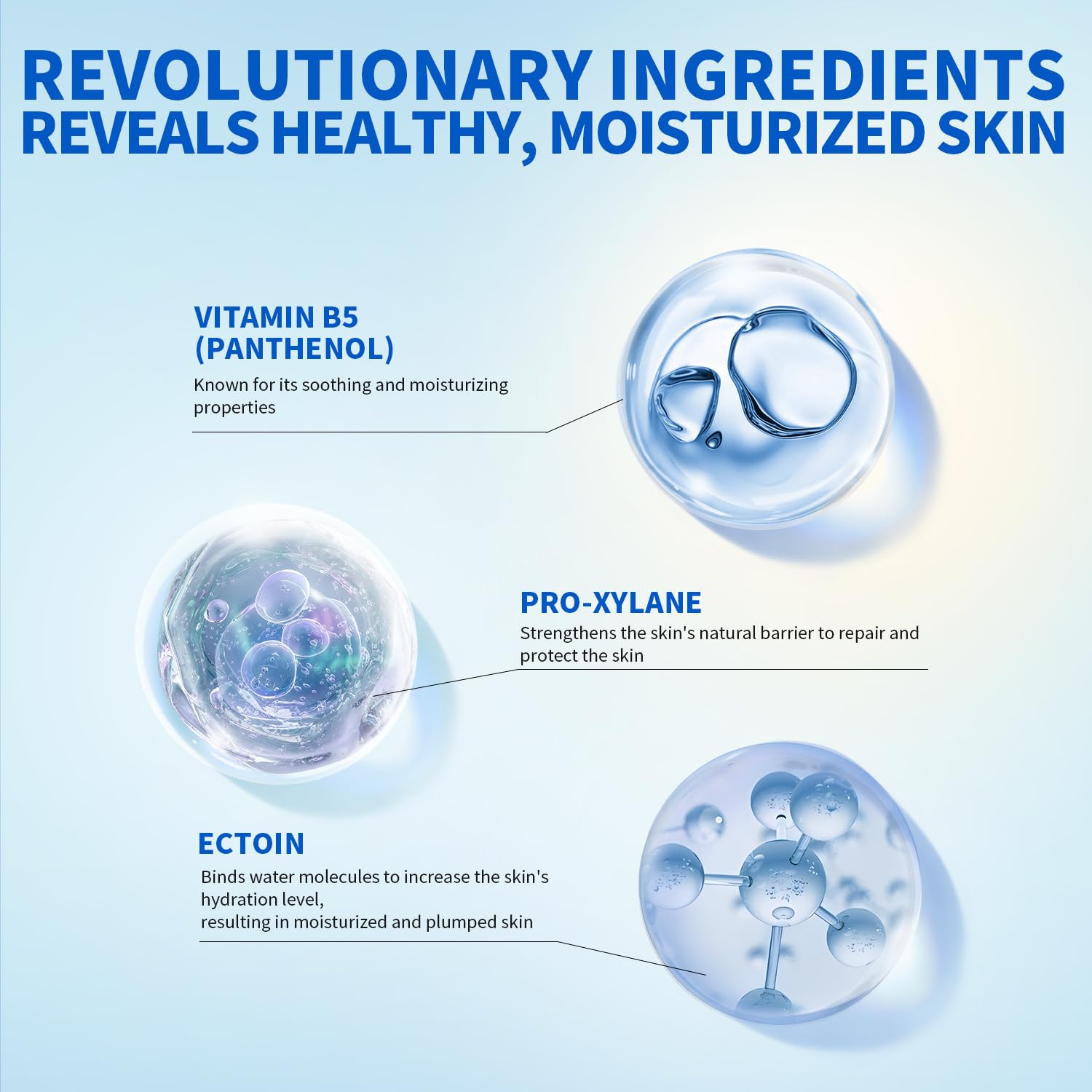 RAZUYEN Panthenol Cream, Soothing Face Repair Cream for Sensitive Skin, Fragrance Free, Non-Comedogenic, Hypoallergenic, Ceramide Moisturizer for Calming and Hydrating Skin, 1.7 Oz