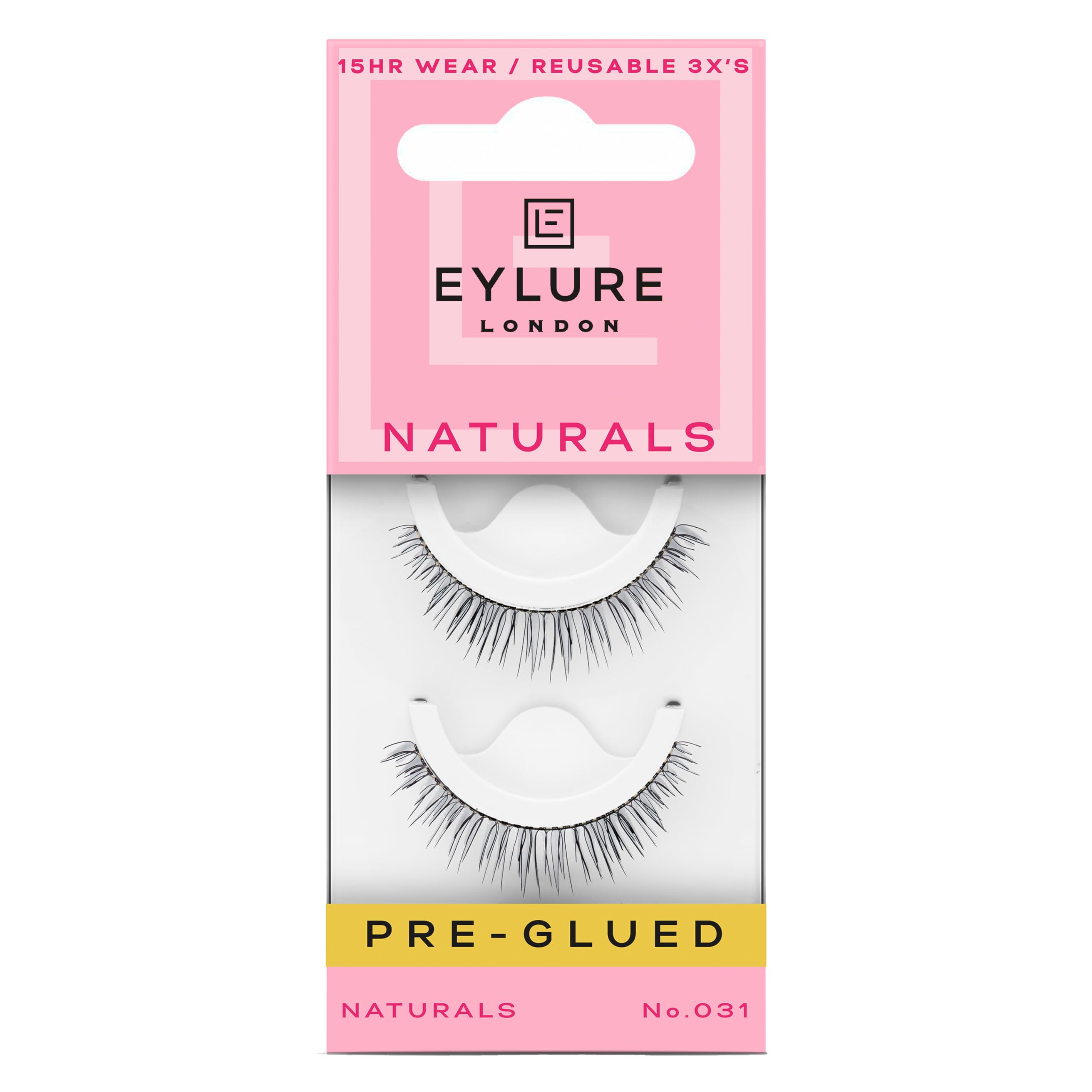 Eylure Pre-Glued Lashes, Natural 031