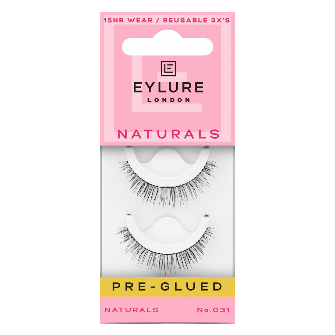 Eylure Pre-Glued Lashes, Natural 031