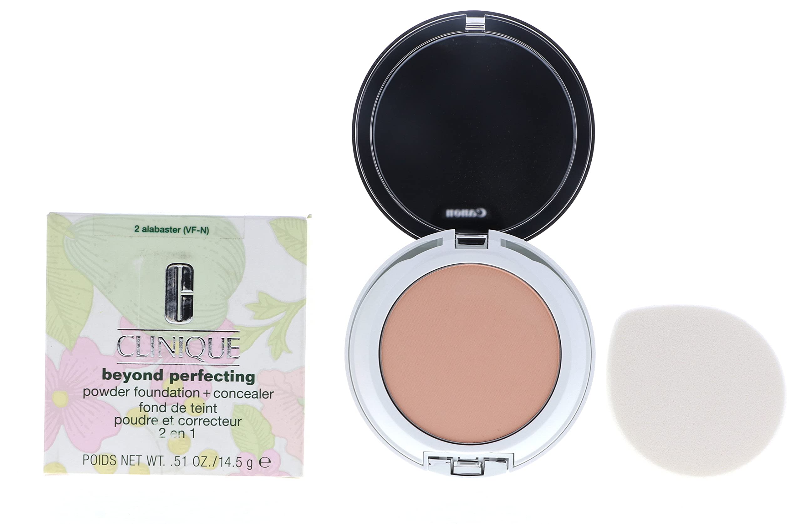 Beyond Perfecting Powder Foundation and Concealer by Clinique 02 Alabaster