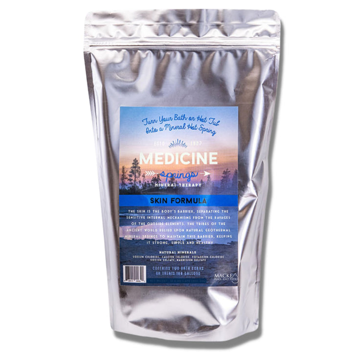 Medicine Springs hot tub Mineral Therapy Dead sea Minerals hot Spring Soaking Collection for Healing Turn Your hot tub into a Soaking Mineral Spring -Skin Formula Treats 400 Gallons (Hot Tub)