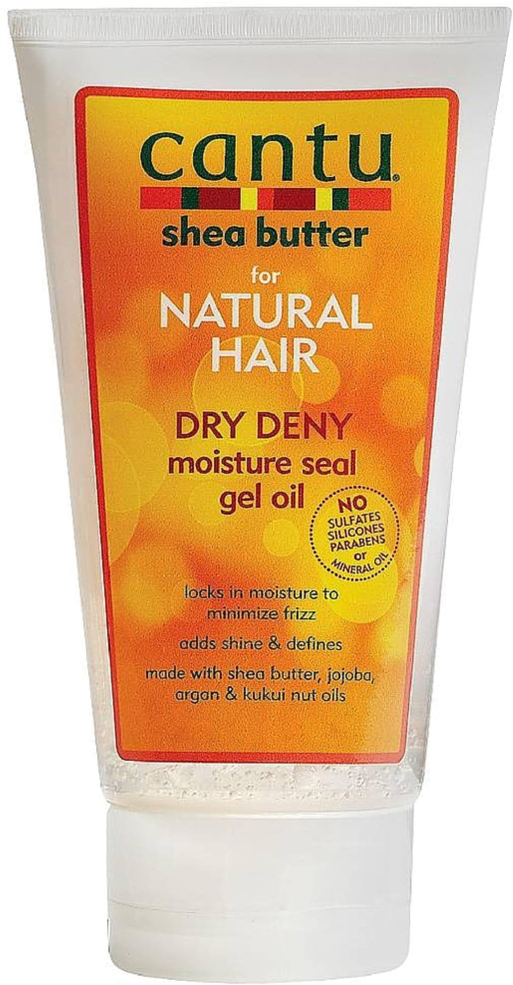 Cantu Shea Butter for Natural Hair Dry Deny Moisture Seal Gel Oil, 5 Ounce