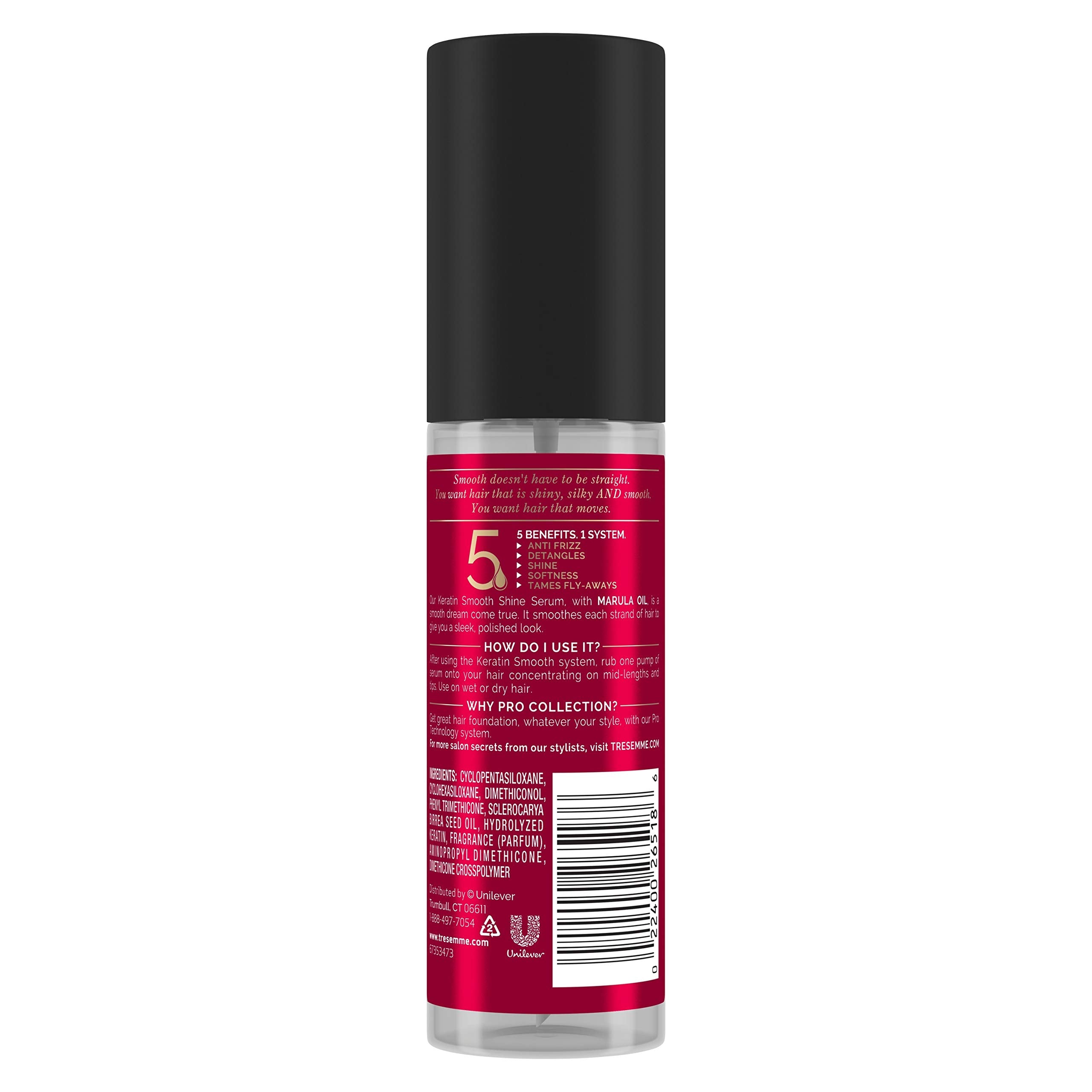 Tresemme Keratin Smooth Serum 3.3oz (3 Pack)