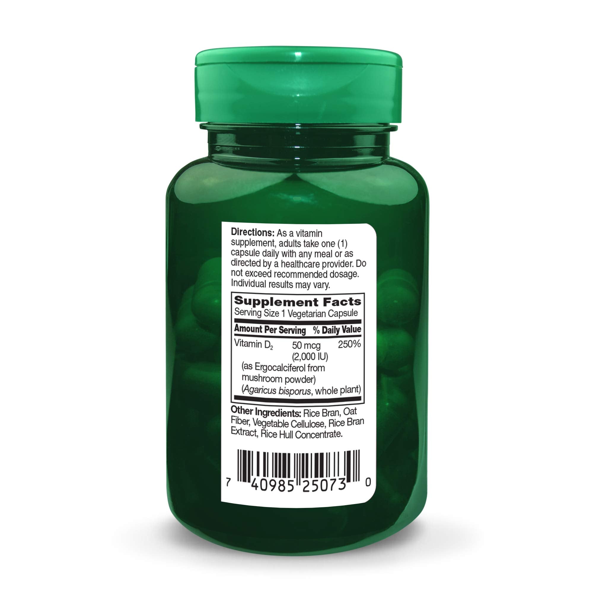 Puremark Vitamin D 2000 Iu Vegetarian Capsules, 60 Count