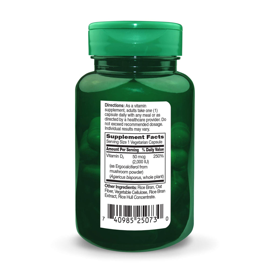 Puremark Vitamin D 2000 Iu Vegetarian Capsules, 60 Count