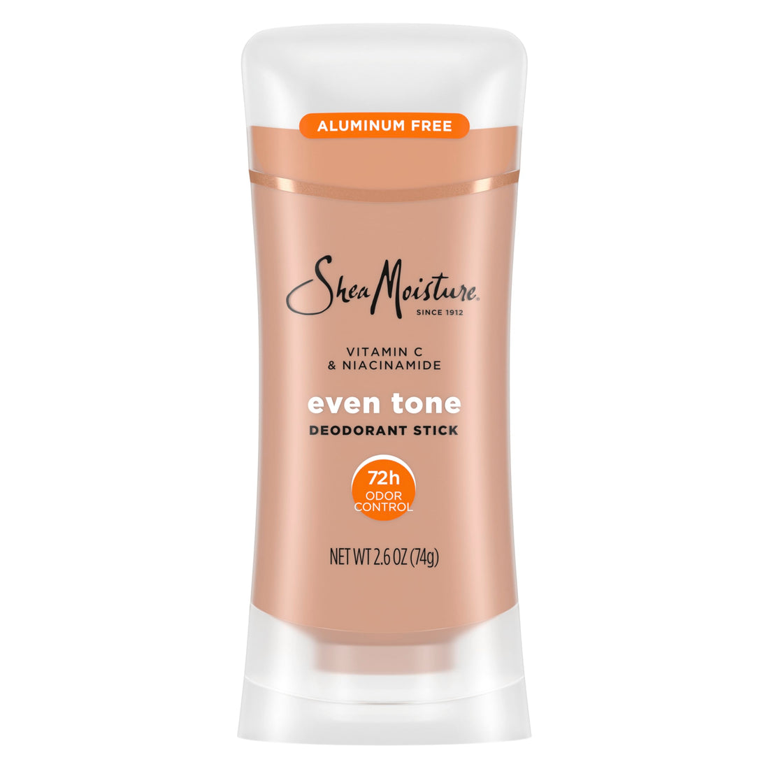 Shea Moisture Deodorant Stick for 72h Odor Control Fresh Aluminum Free 2.6 oz