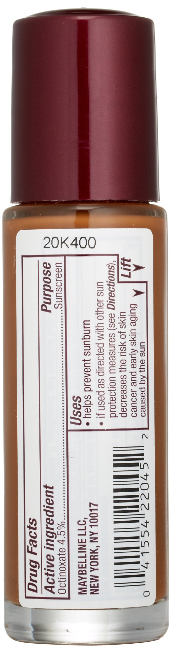 Maybelline New York Instant Age Rewind Radiant Firming Makeup, Cocoa 360, 1 Fluid Ounce