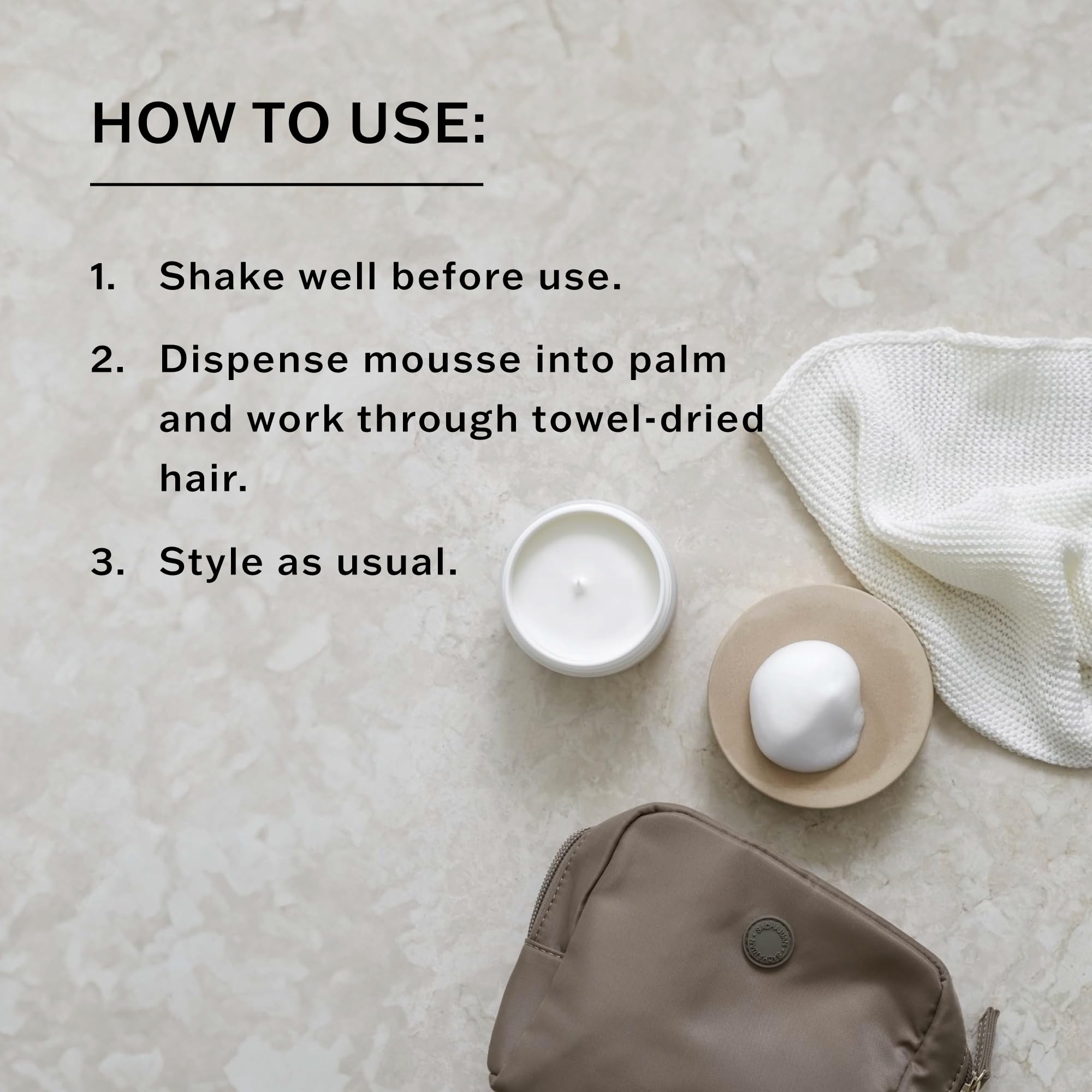 Sachajuan Hair Mousse 6.8 Oz