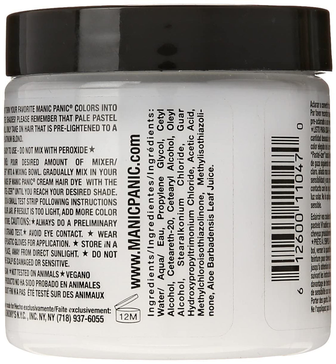 Manic Panic Mixer Pastel-Izer 4oz Jar (3 Pack)