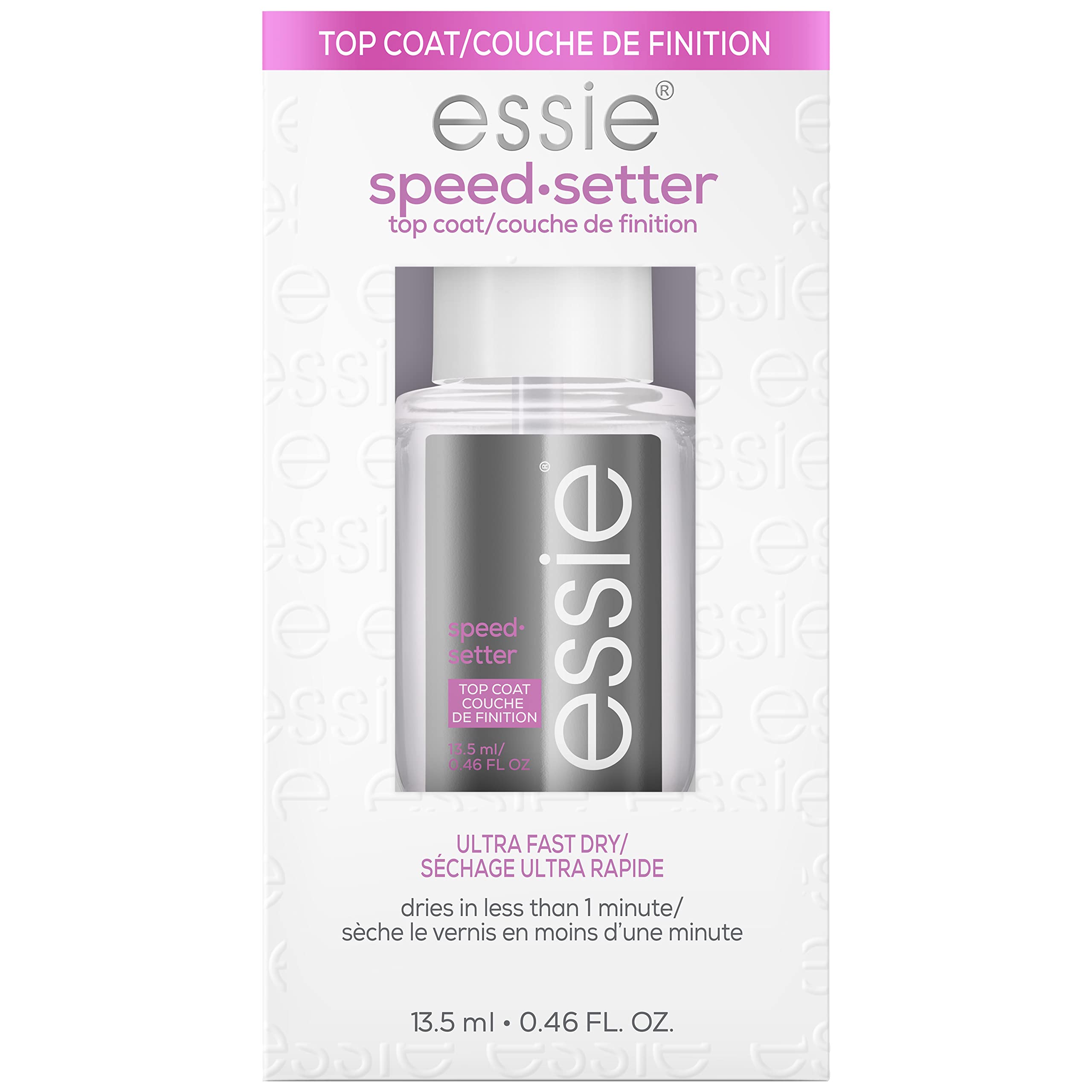 essie speed.setter ultra fast dry top coat, ultra fast dry top coat, 0.46 fl. oz.