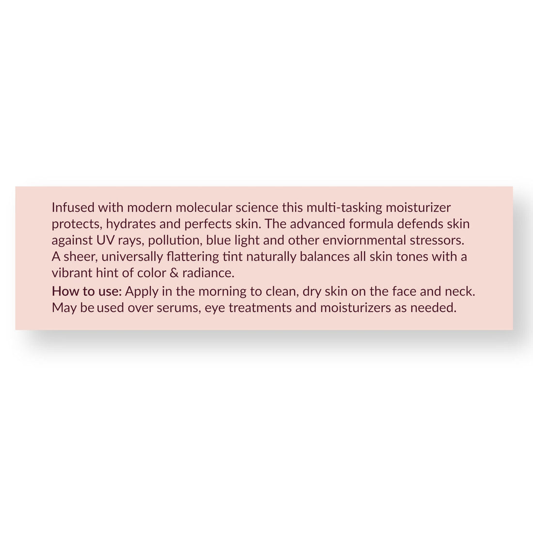 AVYA SPF 40 Sheer Tinted Moisturizer with Hyaluronic Acid & Green Chai – Advanced Ayurvedic Skincare Treatment for Balanced and Brighter Skin/Fair & Light Skintones Shade #1 (0.34oz/10ml)