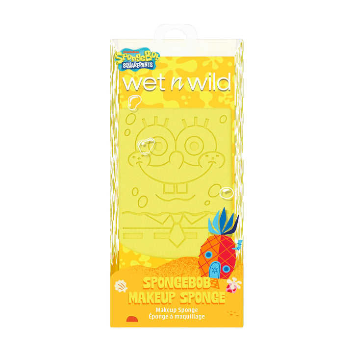 wet n wild Makeup Sponge – 3D Beauty Blender for Foundation, Contouring & Baking – SpongeBob SquarePants Edition