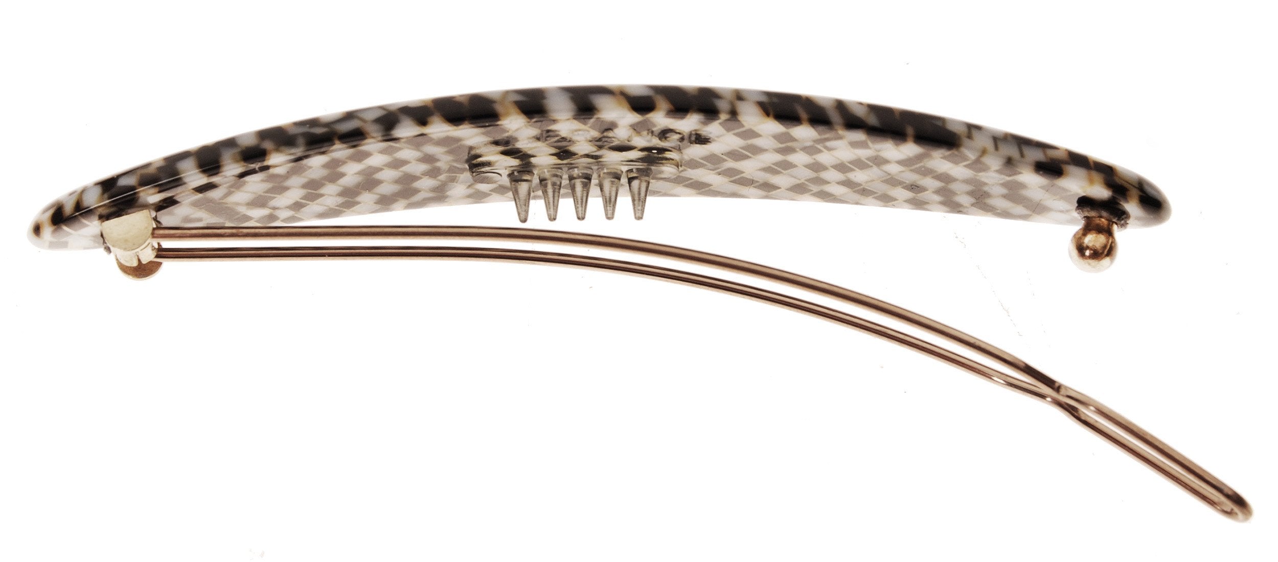 France Luxe Oblong on Tige Boule - Opera Silver