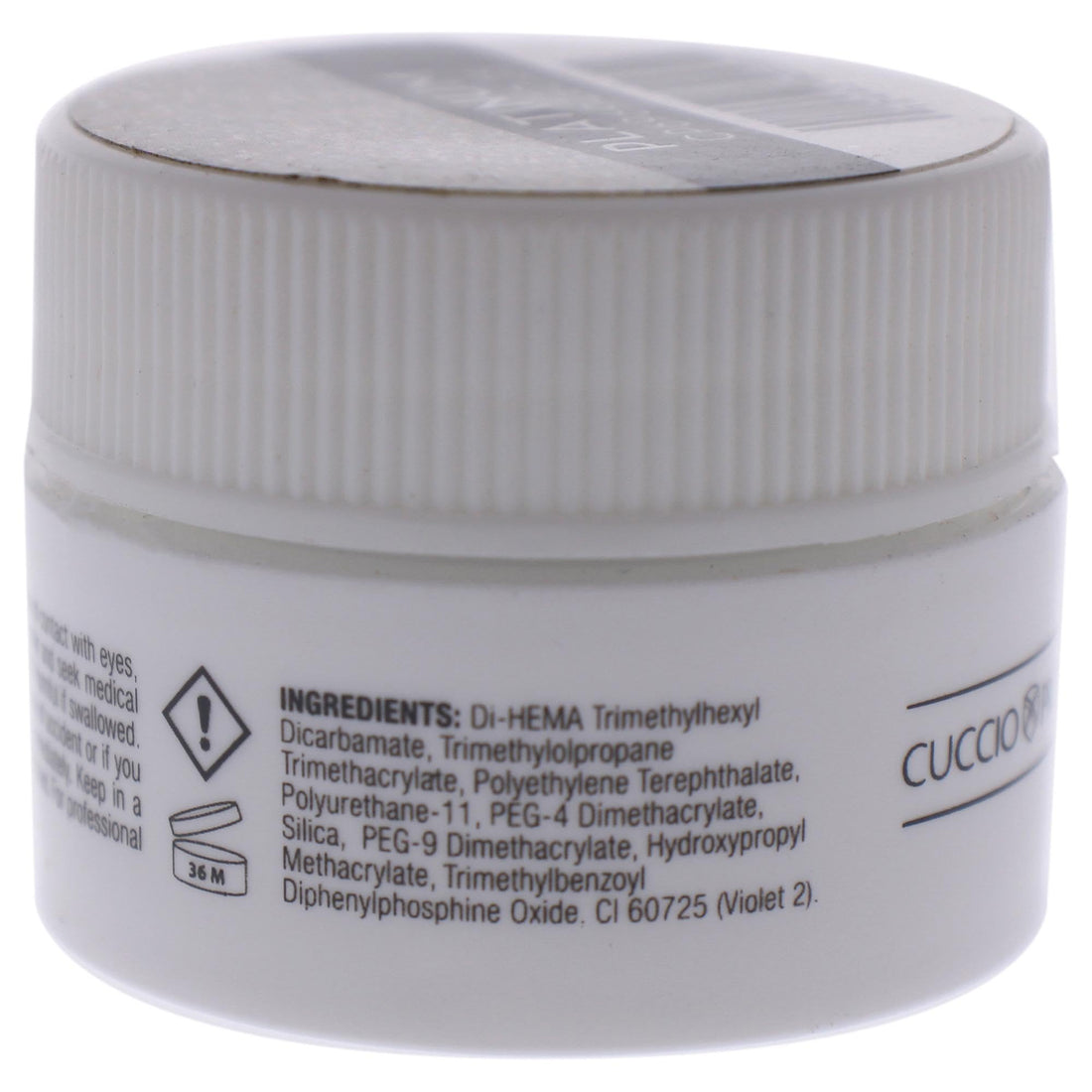 Cuccio Pro - T3 Self Leveling Sparkle Gel - Platinum - for Women - Nail Gel - 0.25 oz