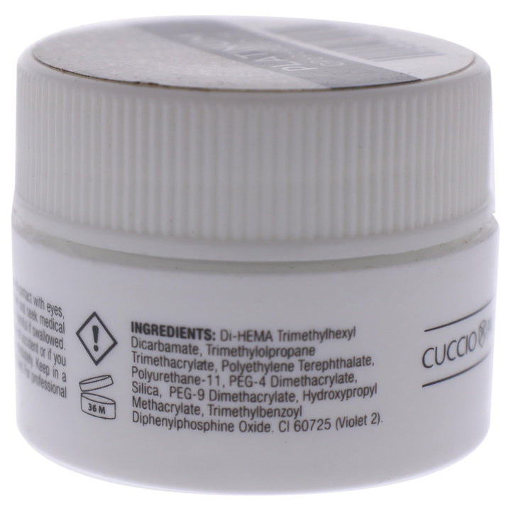 Cuccio Pro - T3 Self Leveling Sparkle Gel - Platinum - for Women - Nail Gel - 0.25 oz