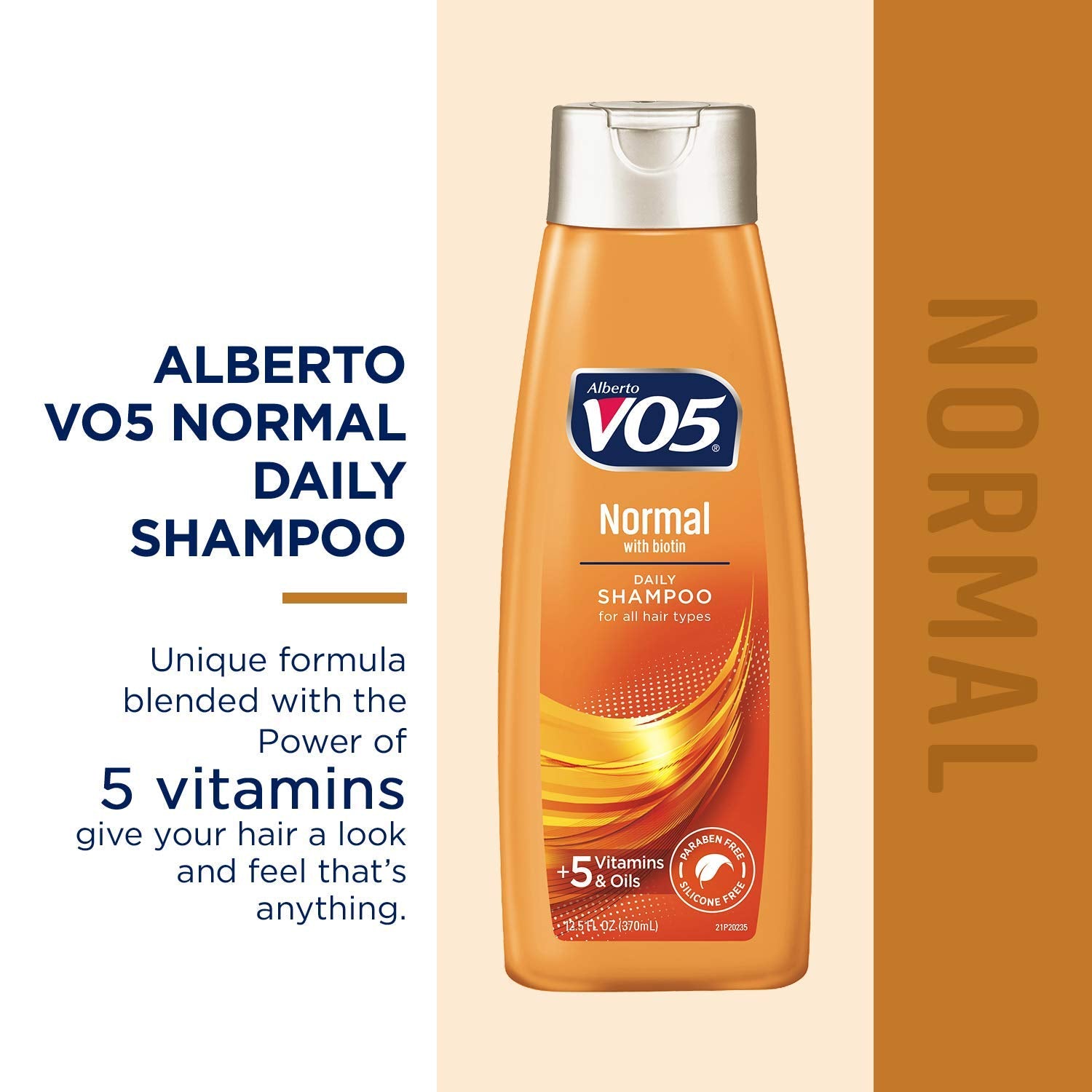 High Ridge Alberto VO5 Normal Balancing Shampoo with Vitamins C and E for Unisex, 12.5 Ounce