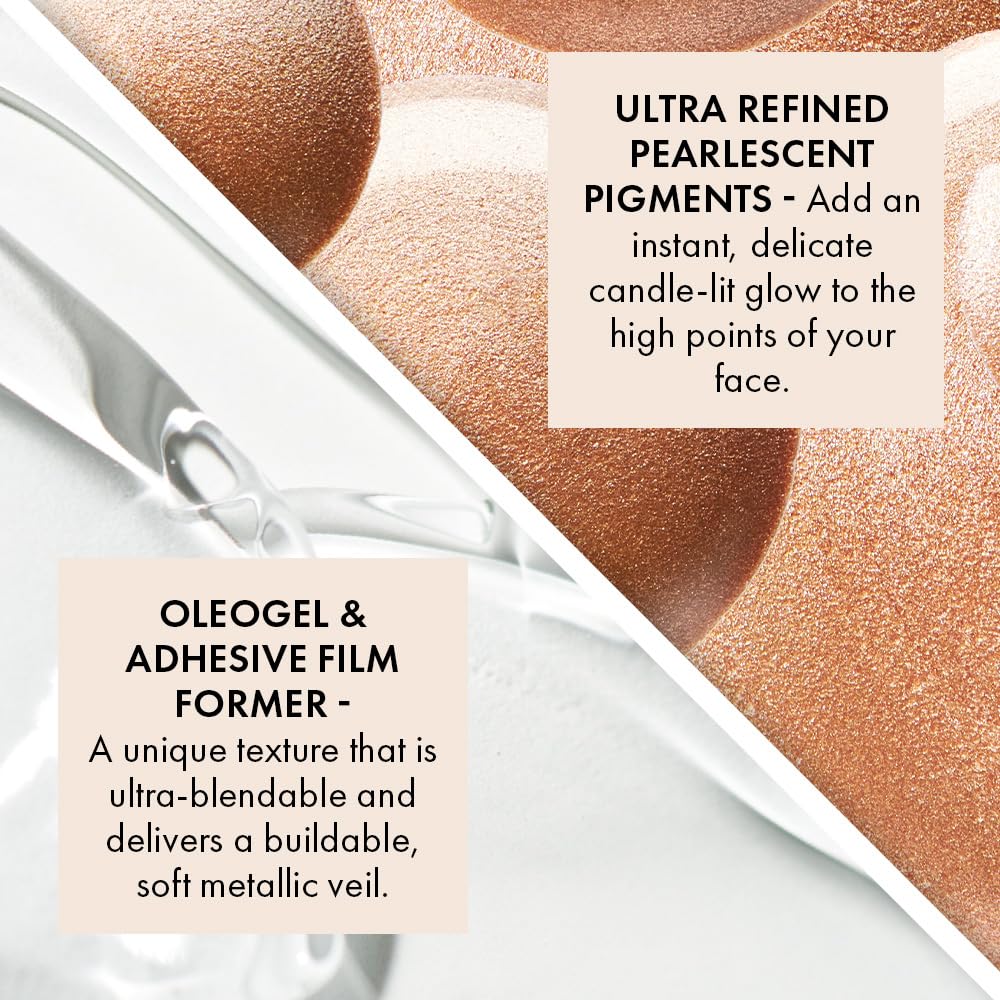 ICONIC LONDON Illuminator | Liquid Highlighting Drops for a Radiant Glow, Cruelty-Free, Vegan Makeup, Original (Champagne Shimmer) 0.45 Fl oz