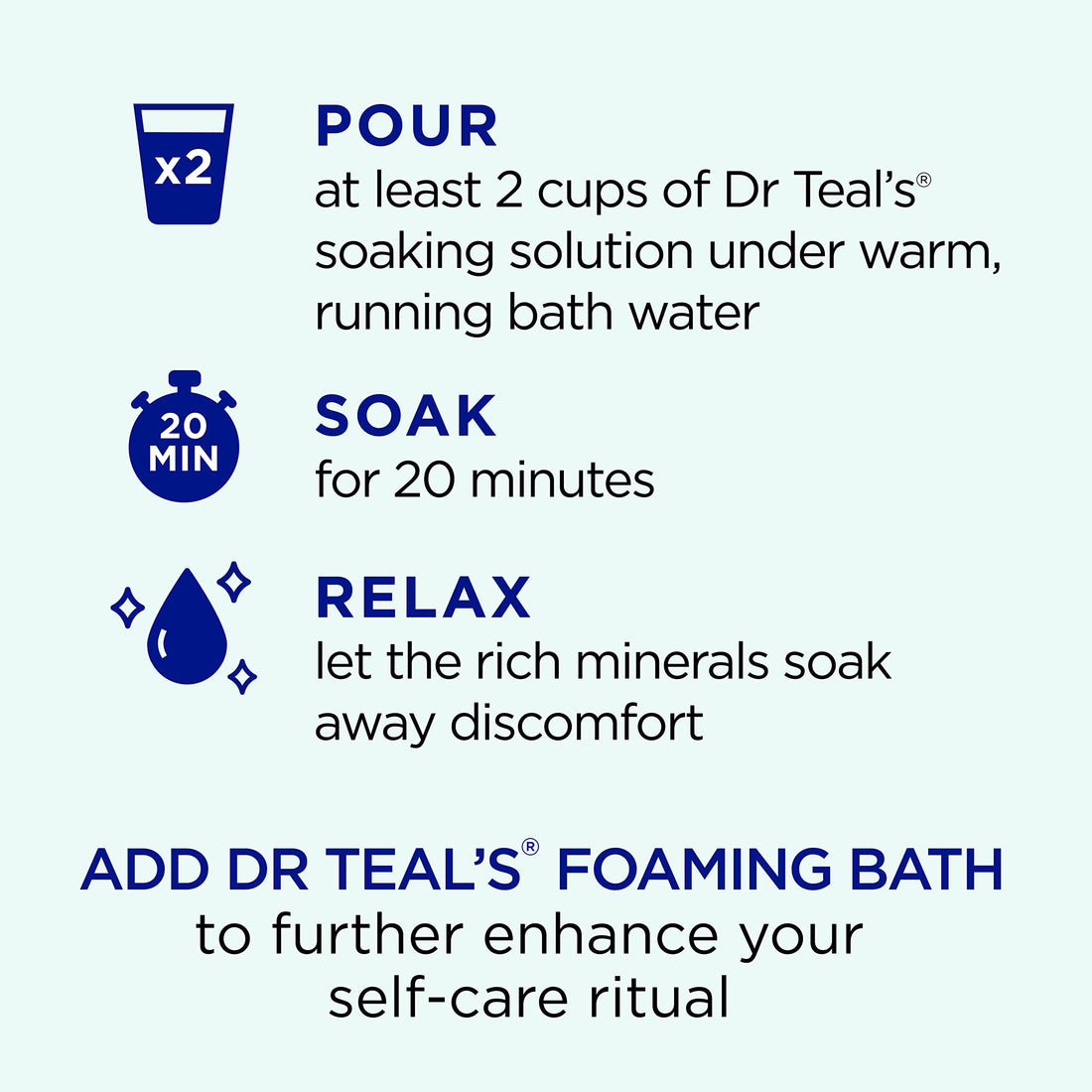 Dr Teal's Pure Epsom Salt, Clarify & Smooth with Witch Hazel & Aloe Vera, 3lbs