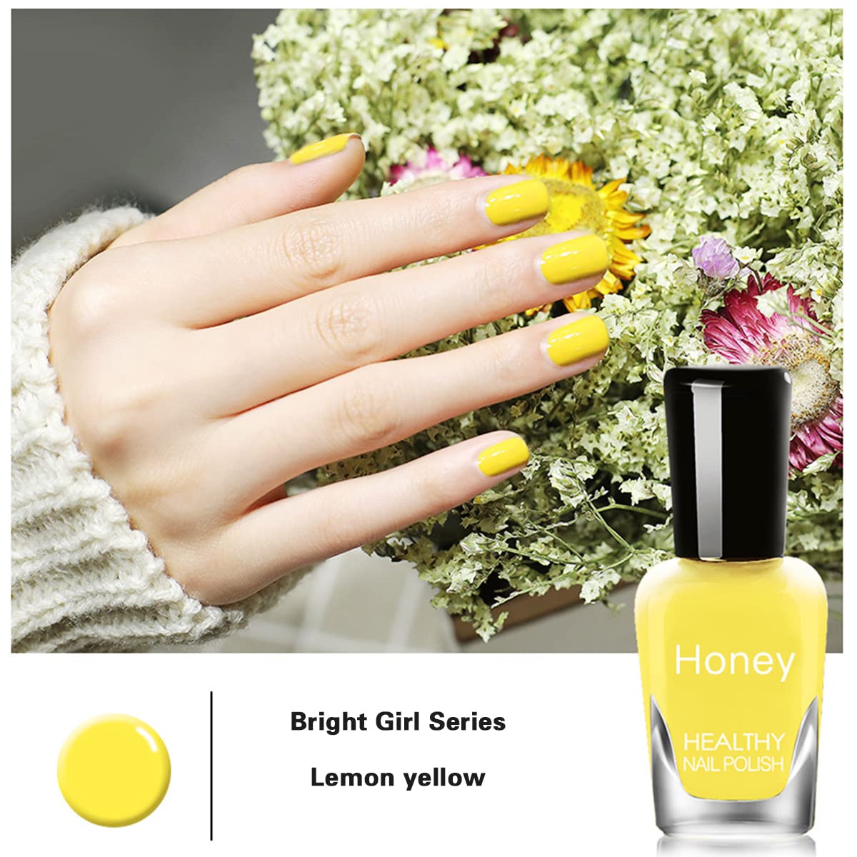 Tophany Non Toxic Nail Polish Set, Easy Peel Off and Fast Dry Nail Polish Set for Pack, Eco Friendly and Organic Water Based Nail Polish for Women,Teens(10 Bottles)