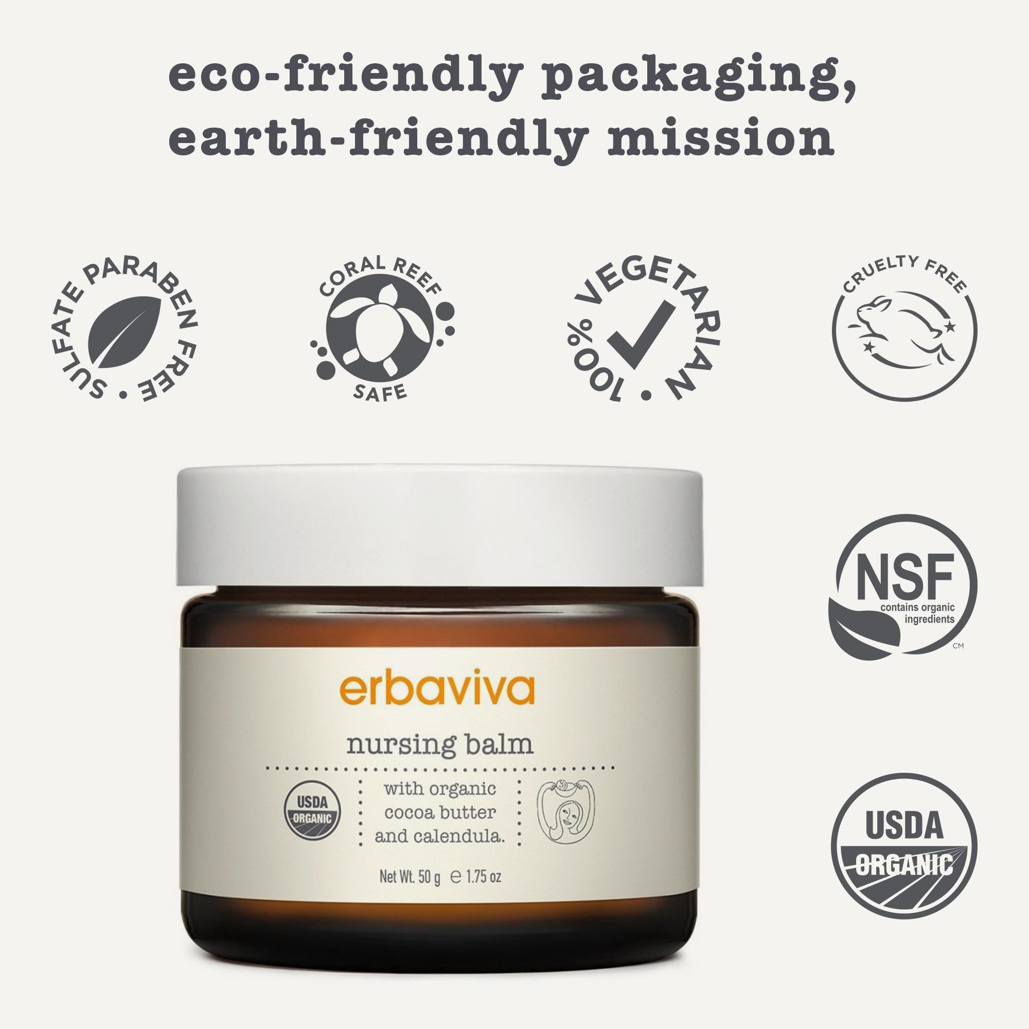 erbaviva Nursing Balm, 1.75 oz