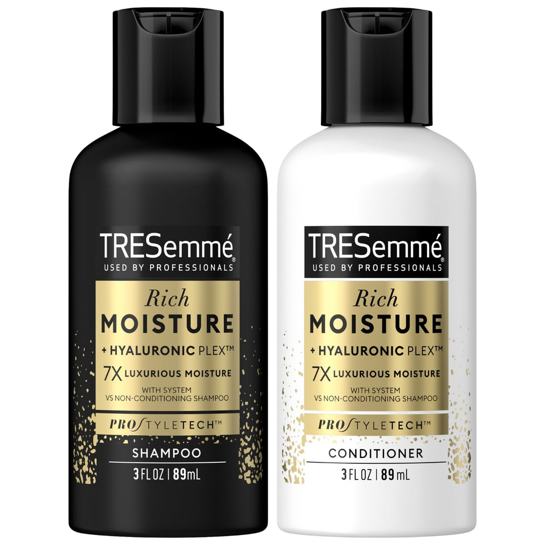 TRESemme Moisture Rich Shampoo & Conditioner, 88 ml Each Travel Size