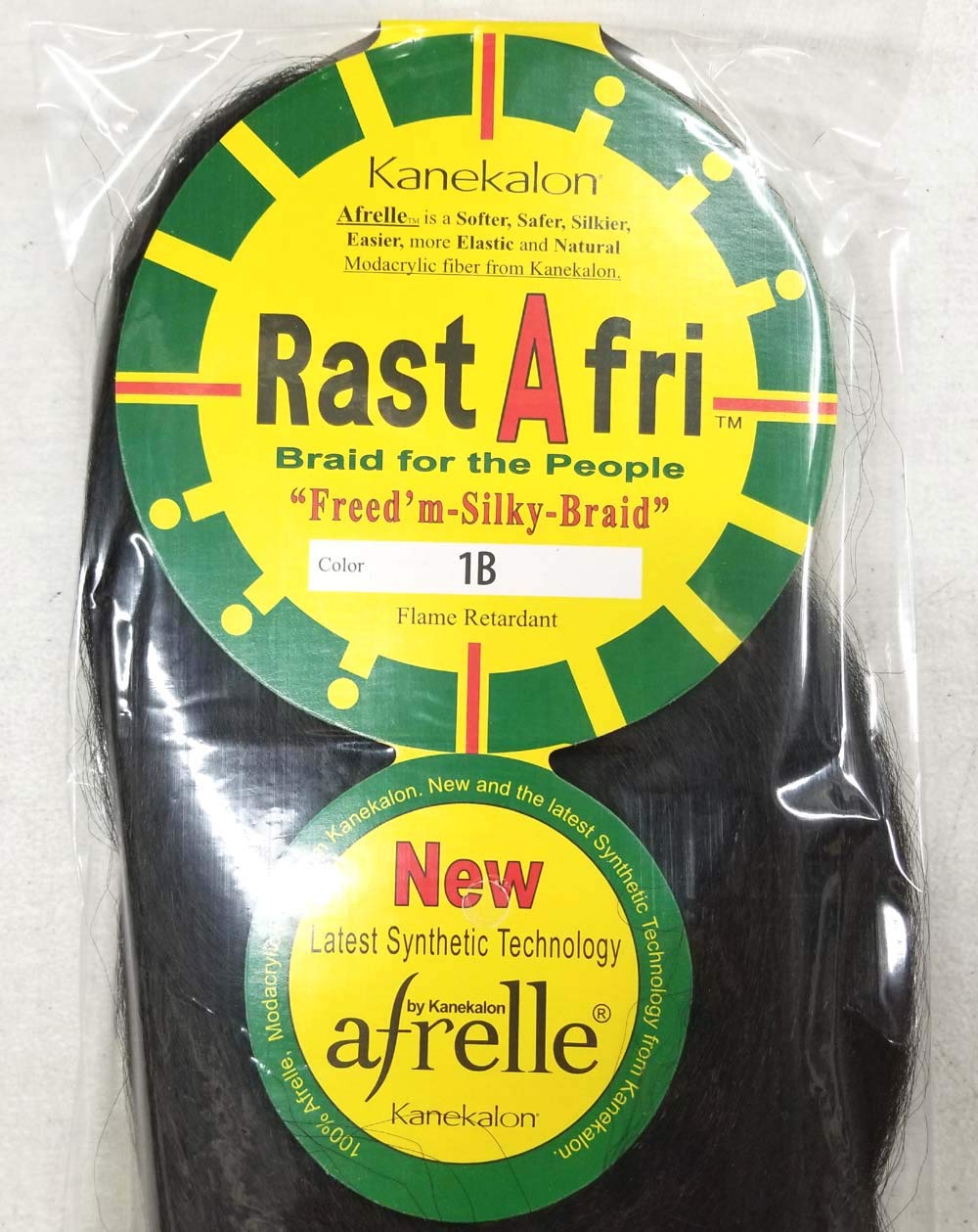 Rasta Fri Braids ( Pack of 3 ) Off Black / 1B
