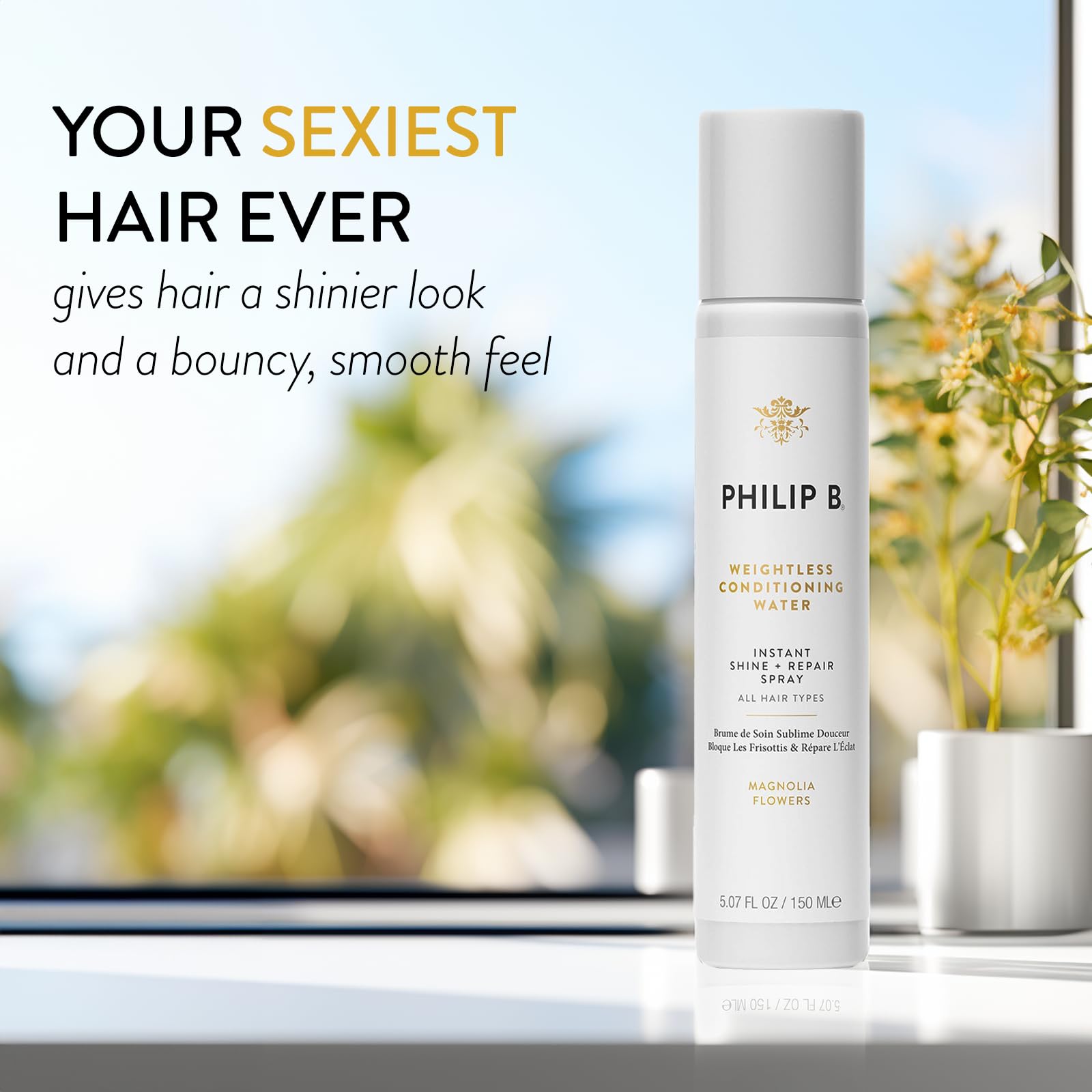 PHILIP B Weightless Conditioning Water, Magnolia Flower, 5.07 Fl. oz.