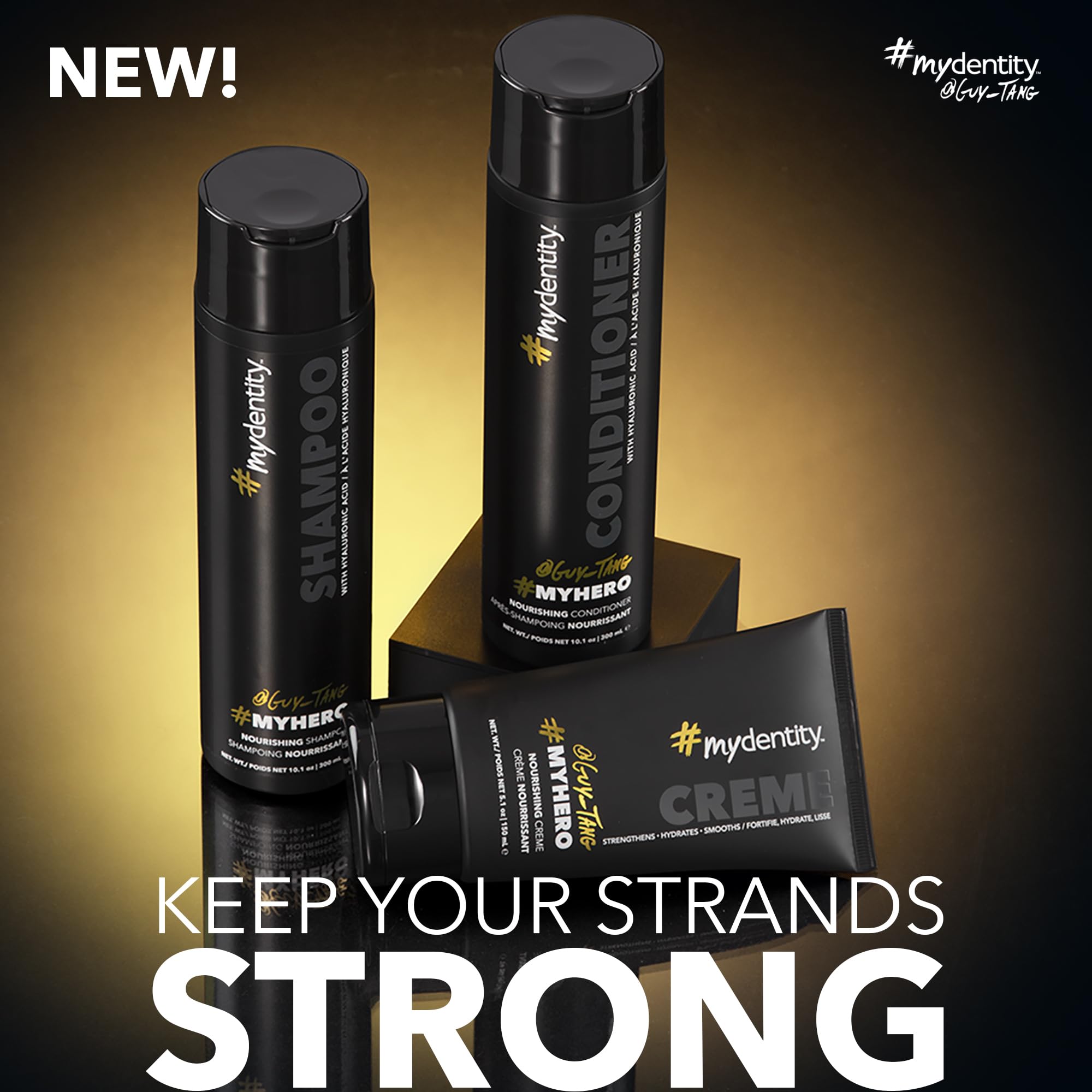 #MYDENTITY #MyHero Nourishing Conditioner, 10 oz | Hyaluronic Acid | Reduces frizz for up to 48 hours | Protects Color Vibrancy