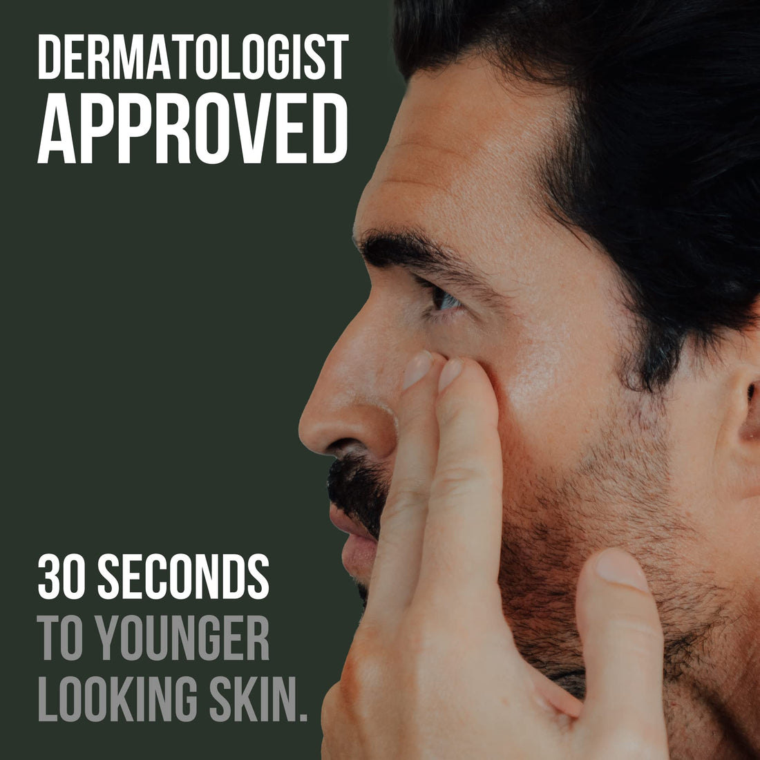 RUGGED & DAPPER - Eye Cream for Men - 1 oz - Powerful Anti Aging Gel Complex - Combats Wrinkles, Dark Circles & Visible Fatigue - Advanced Natural & Organic Ingredients Revives & Defends Entire Face
