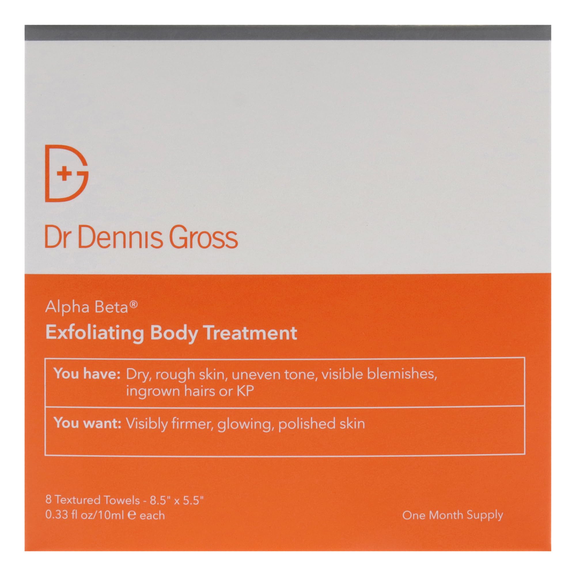 Dr. Dennis Gross Alpha Beta Exfoliating Body Treatment Pads Unisex 8 oz