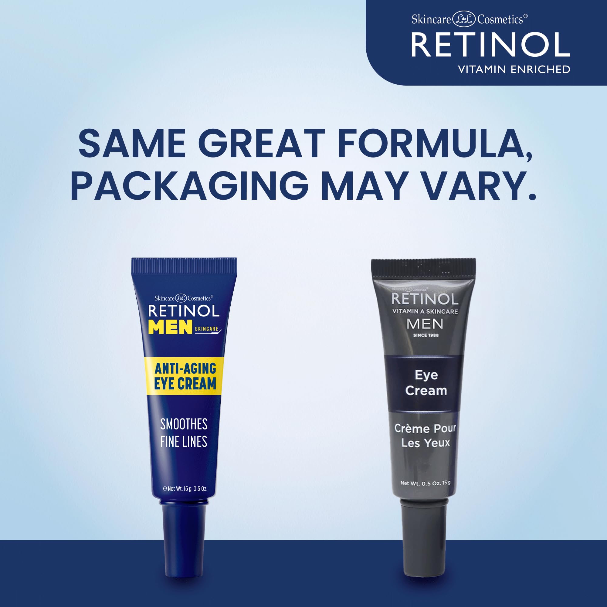 Retinol Eye Cream for Men, 0.5 Ounce