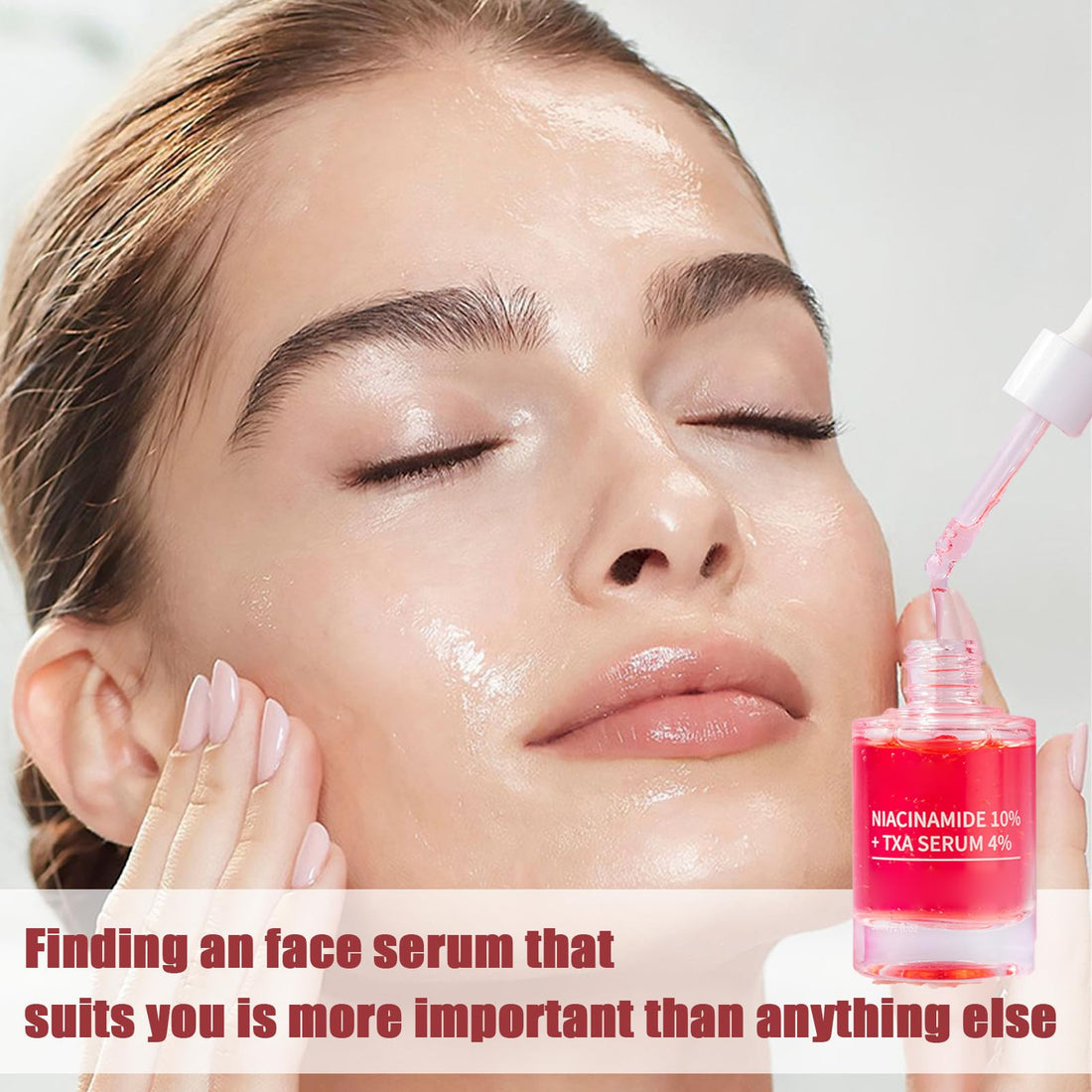 10% Niacinamide+ 4% TXA Serum - Niacinamide Serum for Face - Redness Reducing Skin Care - Face Skin Care to Firm,Smooth,Nourish - Pore Minimizer - Skincare for Women