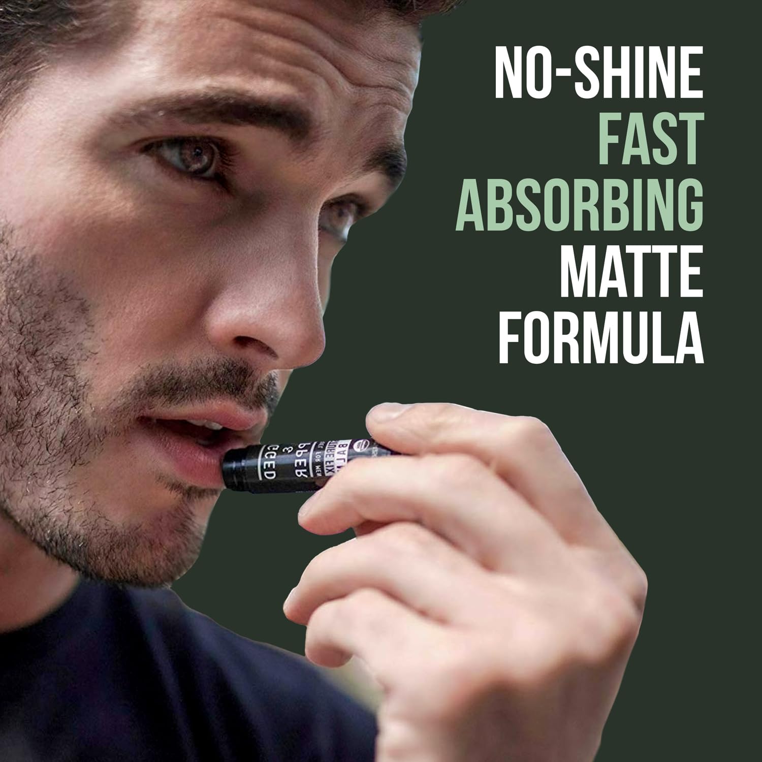 Moisture Fix Lip Balm For Men - 4 Pack - All Natural & Certified Organic - Fresh Eucalyptus Mint Flavor - RUGGED & DAPPER