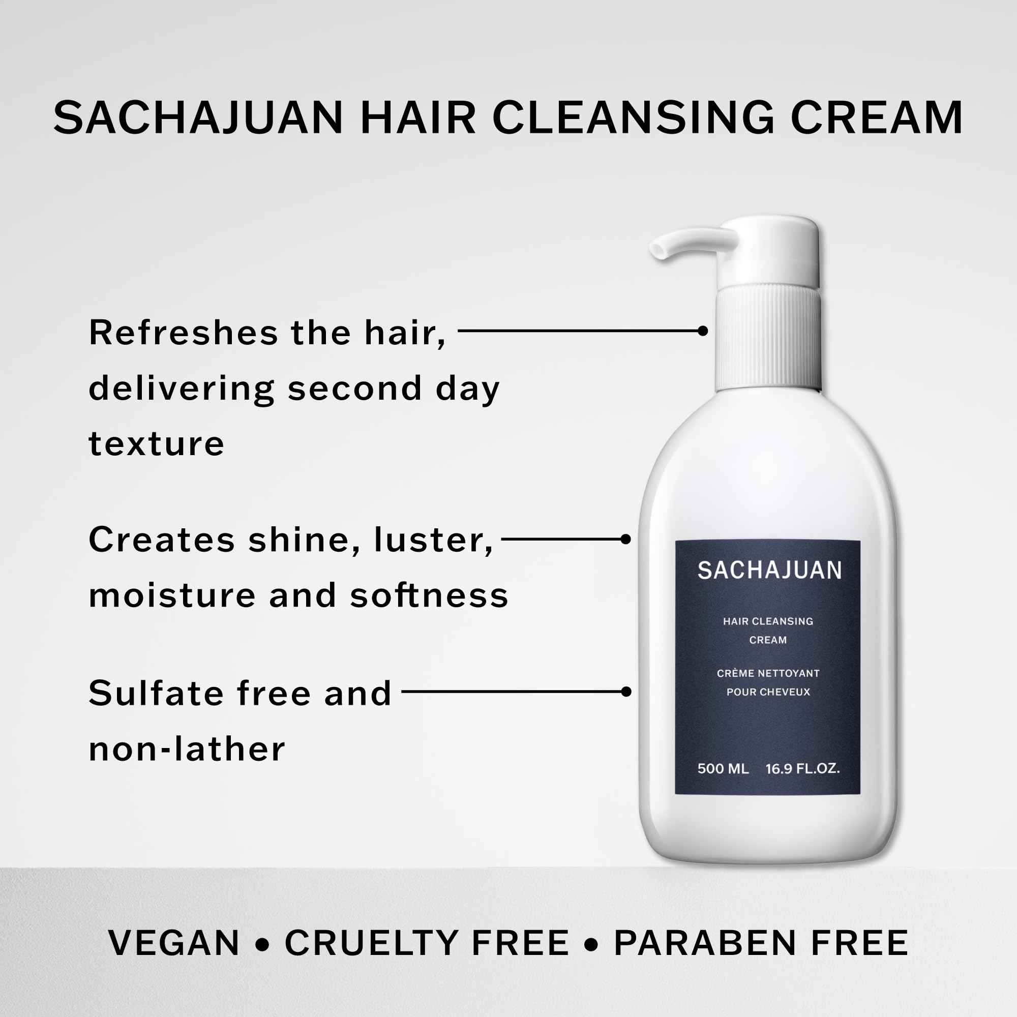 Sachajuan Hair Cleansing Cream - 16.9 oz